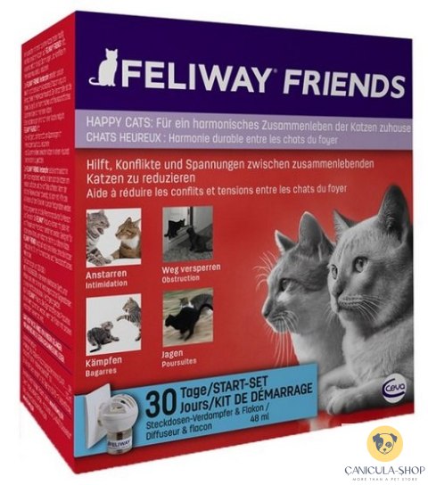 Feliway Friends - kocie feromony Zestaw Startowy (Dyfuzor+wkład)