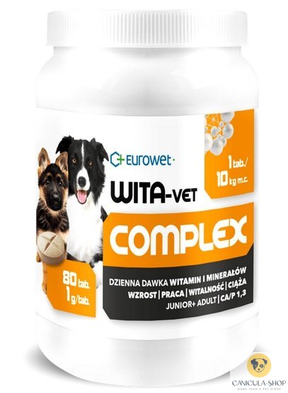 Wita-Vet Complex 1g 80tabl