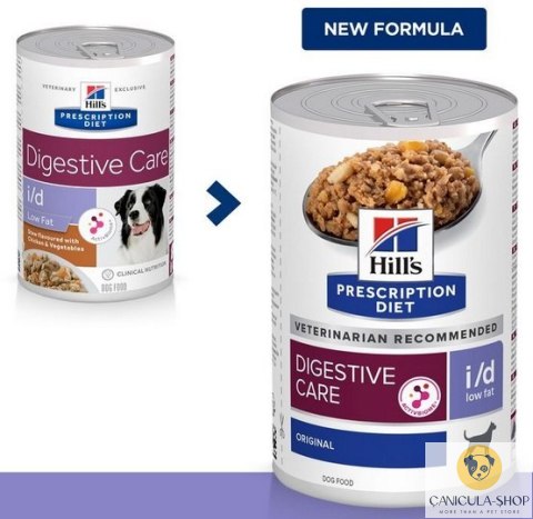 Hill's Prescription Diet - i/d Low Fat Canine puszka 360g