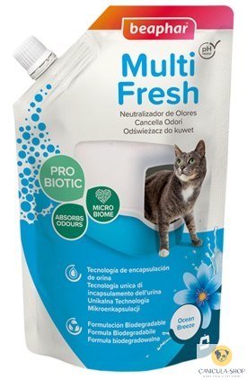 Beaphar - Multi Fresh - odświeżacz do kuwet 400g