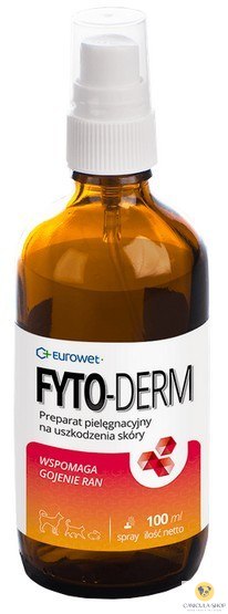 EUROWET Fyto-derm spray na rany 100ml