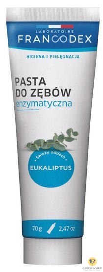 Francodex - Zestaw do szczotkowania zębów pasta + szczoteczka [FR179122]