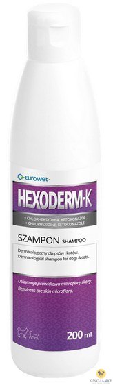 EUROWET Hexoderm-K - szampon dermatologiczny 200ml