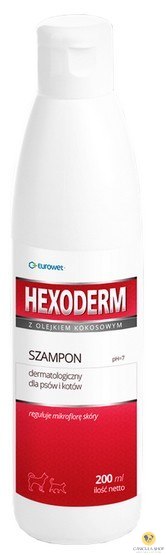 EUROWET Hexoderm - szampon dermatologiczny 200ml