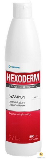 EUROWET Hexoderm - szampon dermatologiczny 500ml
