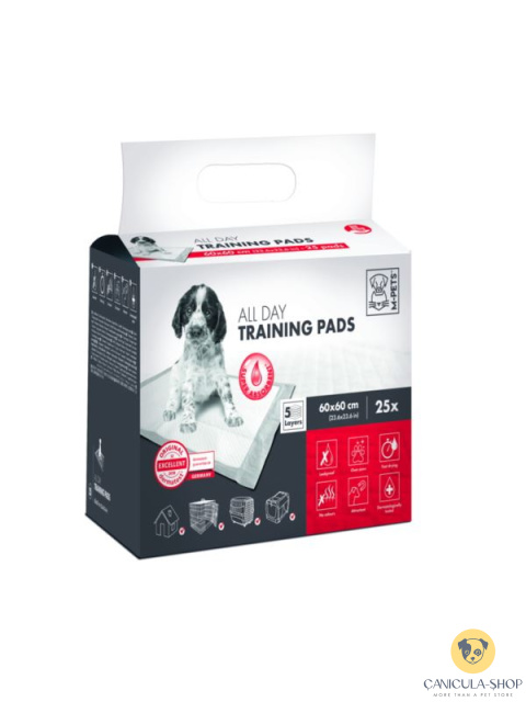 M Pets - Mata treningowa/ absorbująca ALL DAY 60x60cm 25szt.