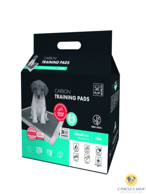M Pets - Mata treningowa/ absorbująca CARBON 60x60cm 15szt.