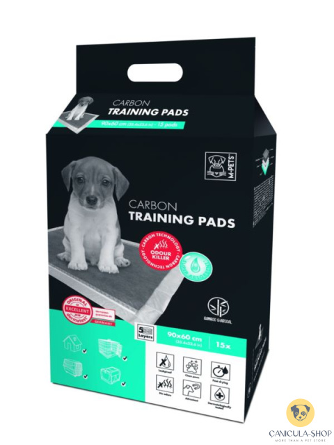 M Pets - Mata treningowa/ absorbująca CARBON 60x90cm 15szt.