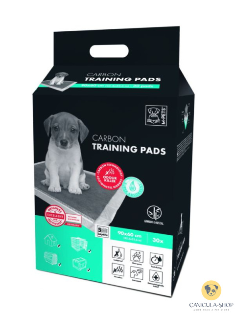 M Pets - Mata treningowa/ absorbująca CARBON 60x90cm 30szt.