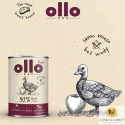 Ollo Pure - Kaczka z jabłkiem 850g