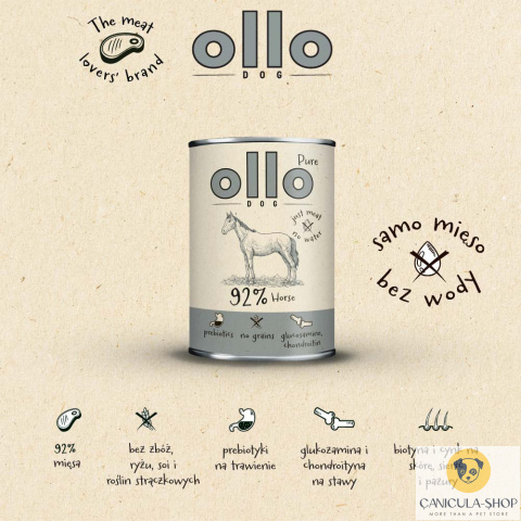 Ollo Pure - Koń 400g