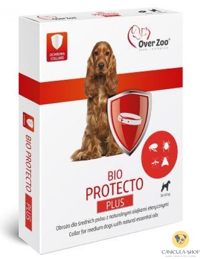 Over Zoo Bio Protecto Obroża dla średniego psa 60cm