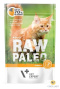 Raw Paleo - Adult Cat Turkey 100g saszetka