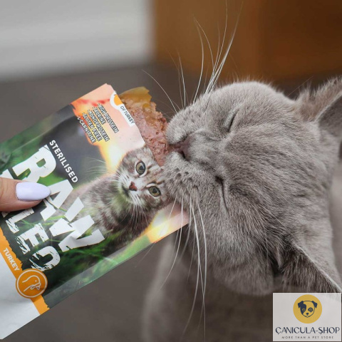 Raw Paleo - Sterilized Cat Turkey 100g saszetka