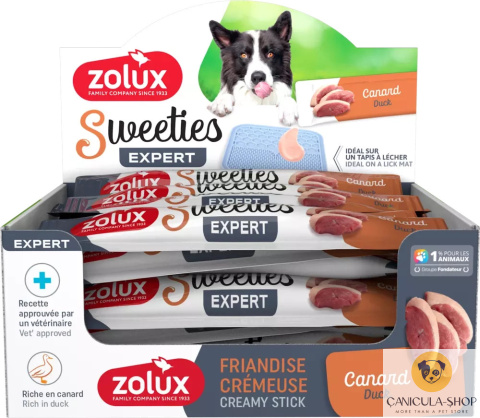 Zolux - SWEETIES z kaczką dla psa 14g