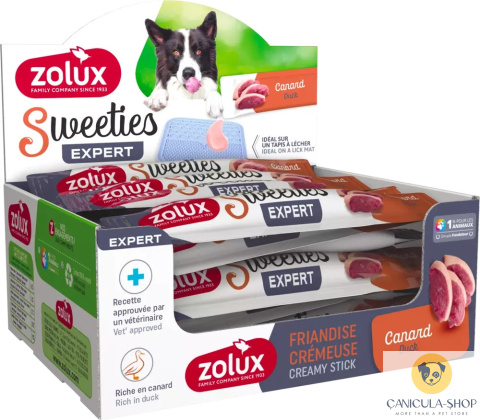 Zolux - SWEETIES z kaczką dla psa 14g