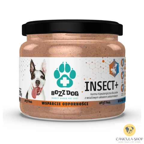 BozzDog – Wsparcie odporności mokra karma dla psa z białka owadów 270g