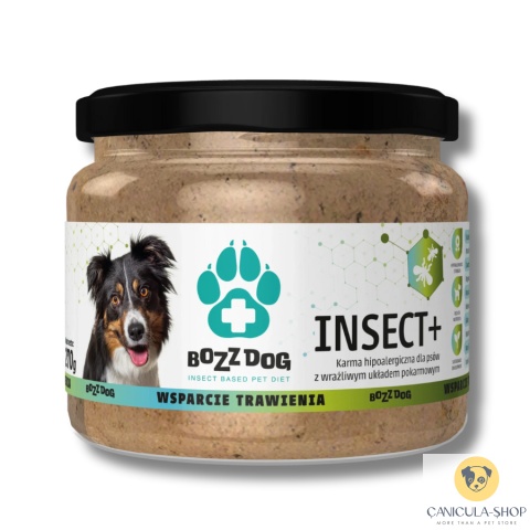 BozzDog – Wsparcie trawienia mokra karma dla psa z białka owadów 270g