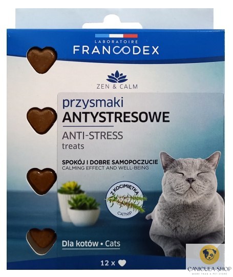 Francodex - Przysmak dla kota antystresowy z kocimętką 12szt. [FR170270]