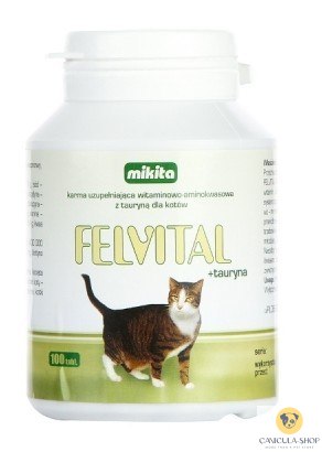 Mikita Felvital + Tauryna 100 tabletek